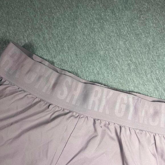 Gymshark Women's nonslip Light Purple Sports Workout Shorts - Picture 9 of 9